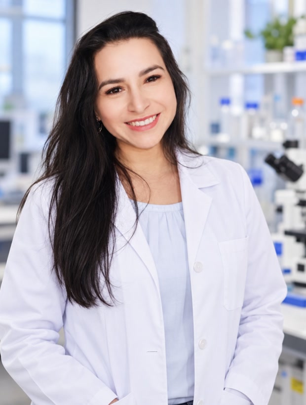 Mgtr. Nancy Magdalena Cedeño Zambrano, Magíster en Gerencia en Servicios de la Salud · Licenciada en Laboratorio Clínico