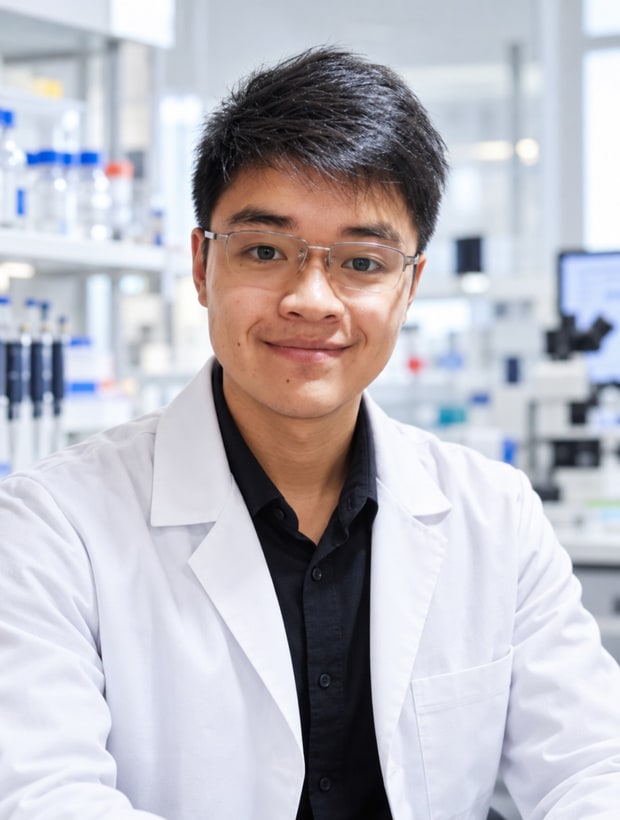 Kevin David Calupiña Jácome, Mgs., Magíster en Biología Molecular Médica