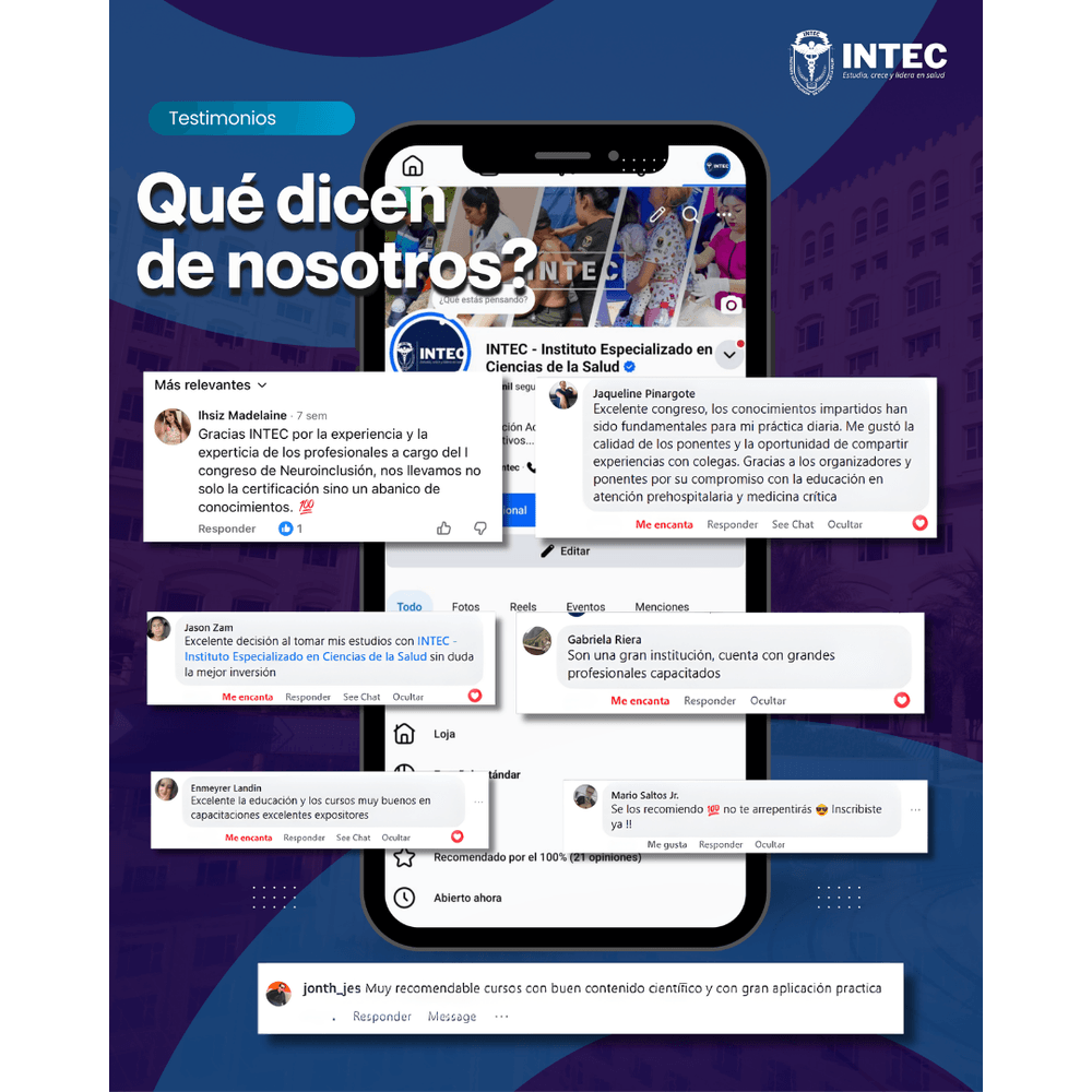 Testimonios de participantes