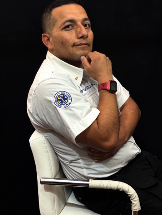 Ángel Puchaicela, Tecnólogo en Emergencias y Desastres