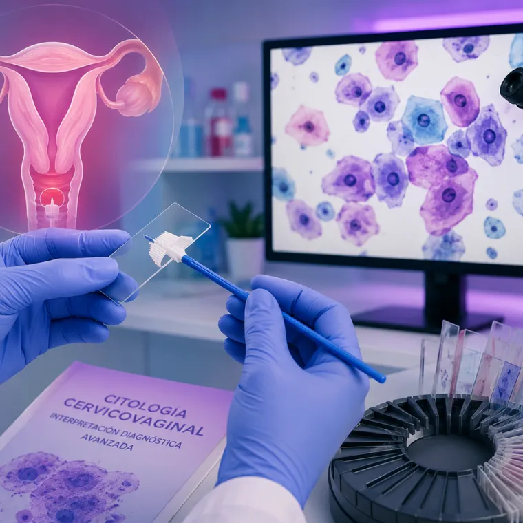 Interpretación Diagnóstica Avanzada en Citología Cervicovaginal y Papanicolaou